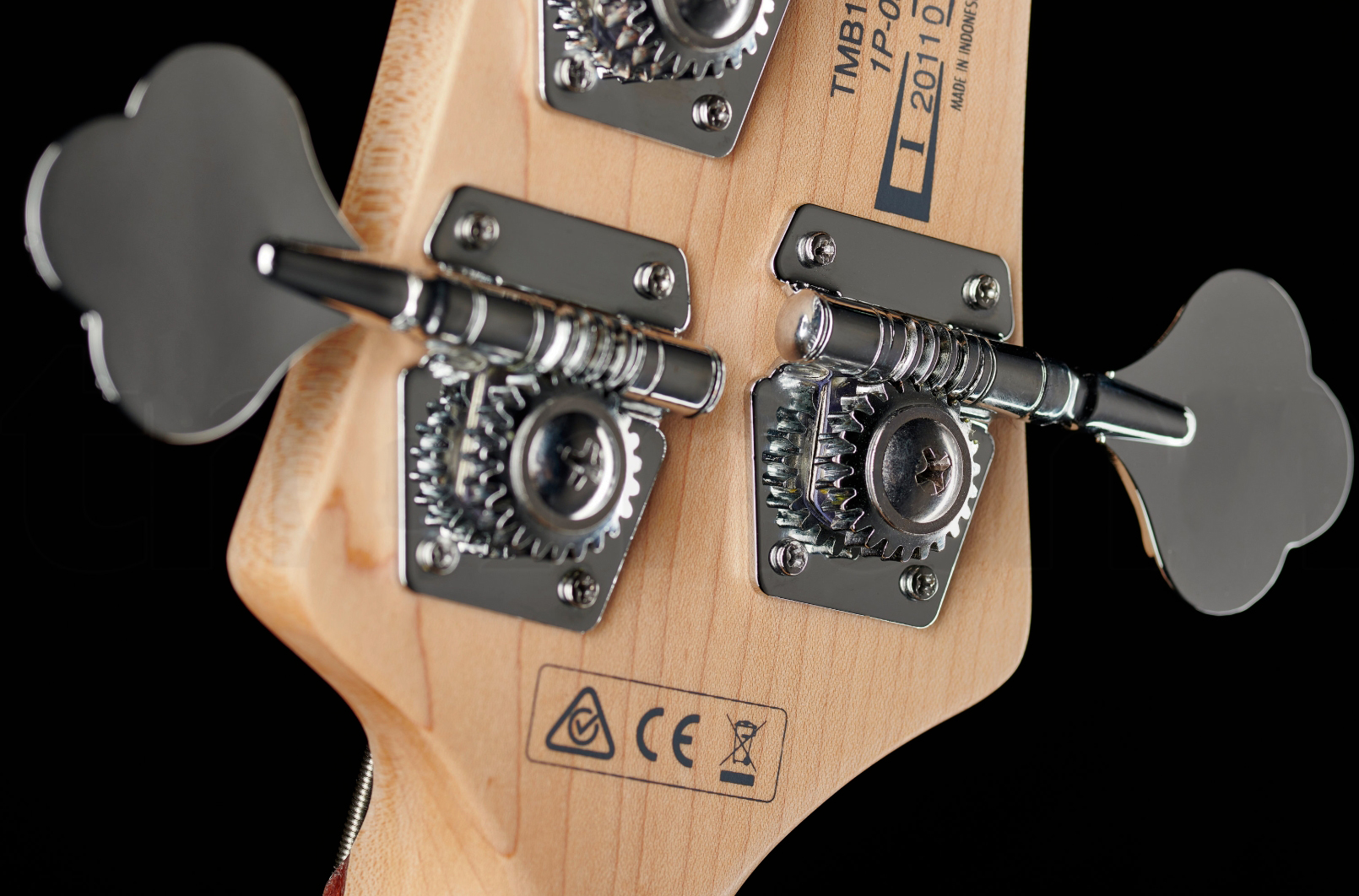 Ibanez Tmb100l Bk Standard Talman Bass Lh Gaucher Active Jat - Black - Solidbody E-bass - Variation 3