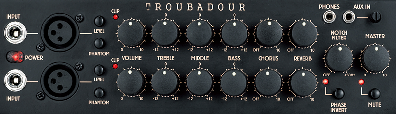 Ibanez T80n Troubadour 80w 1x10 - Combo für Akustikgitarre - Variation 1