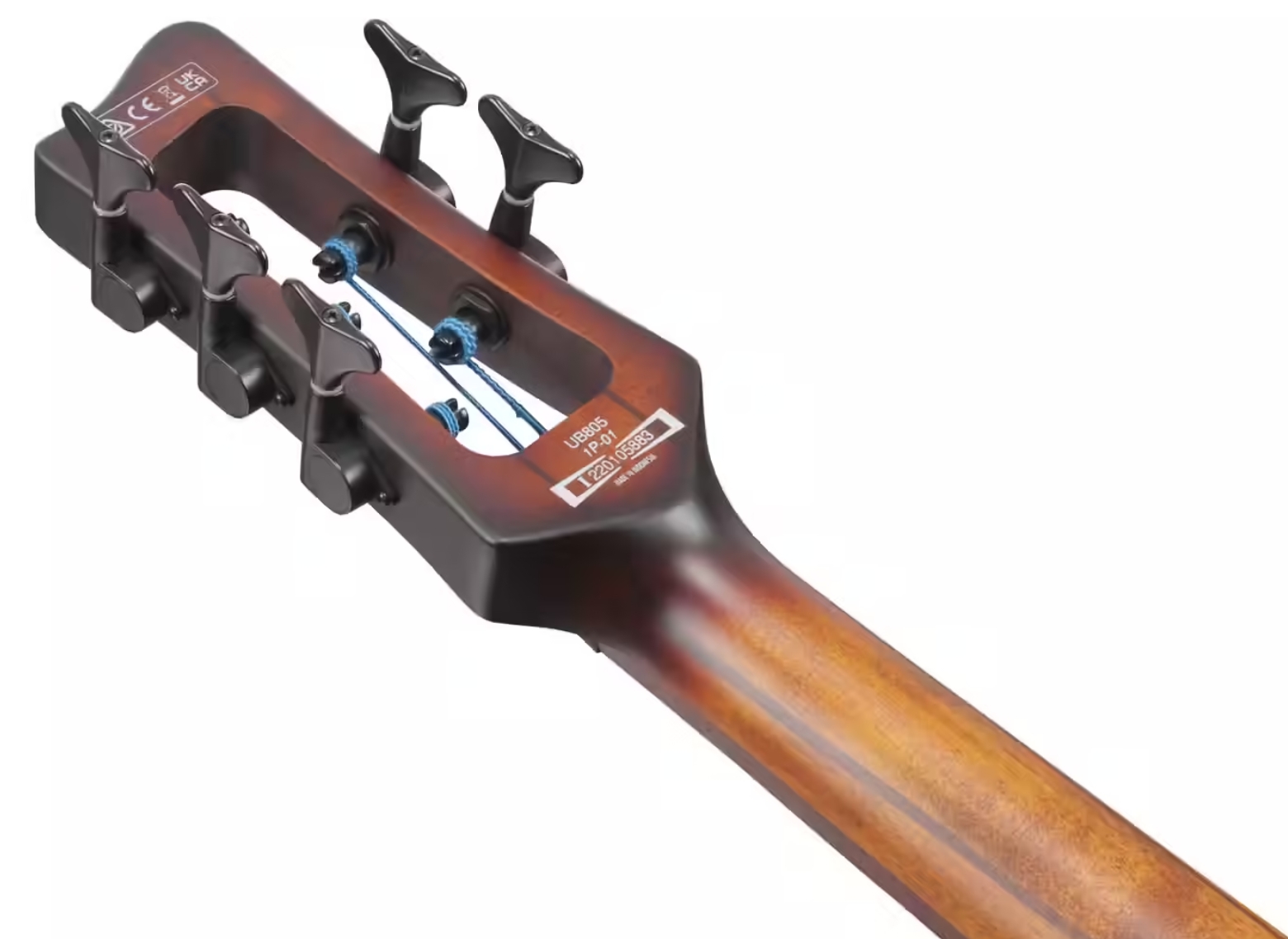 Ibanez Ub805 Mob Upright Bass 5c Jat - Mahogany Oil Burst - Solidbody E-bass - Variation 5