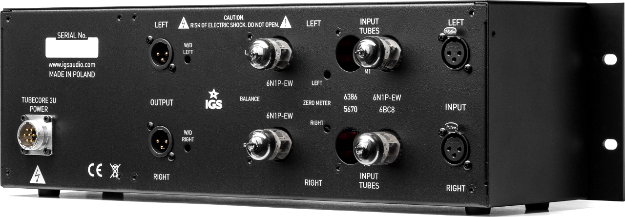 Igs Audio Tubecore 3u - Kompressor/Limiter Gate - Variation 1