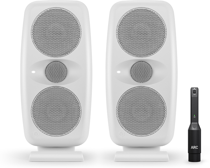 Ik Multimedia Iloud Mtm Mkii-white - La Paire - Aktive studio monitor - Main picture