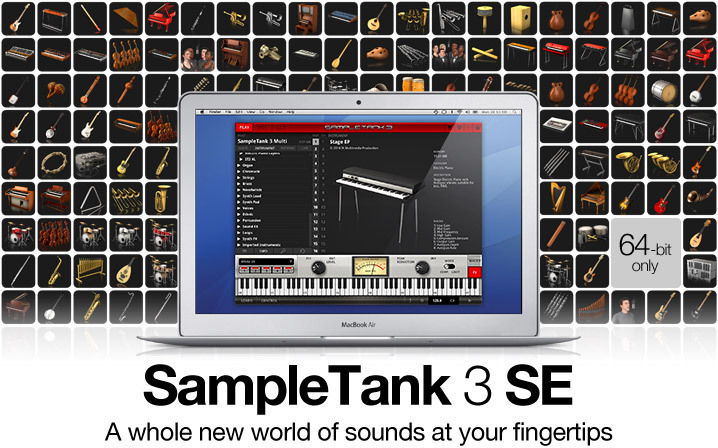 Ik Multimedia Sampletank 3 Se - Virtuellen Instrumente Soundbank - Main picture