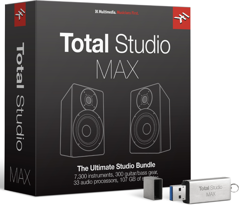 Ik Multimedia Total Studio Max - Virtuellen Instrumente Soundbank - Main picture