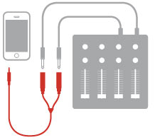 Ik Multimedia Iline Mono Output Splitter - - Kabel - Variation 1