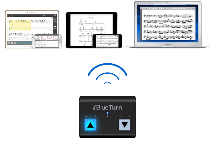 Ik Multimedia Irig Blueturn - Fußschalter & Sonstige - Variation 2