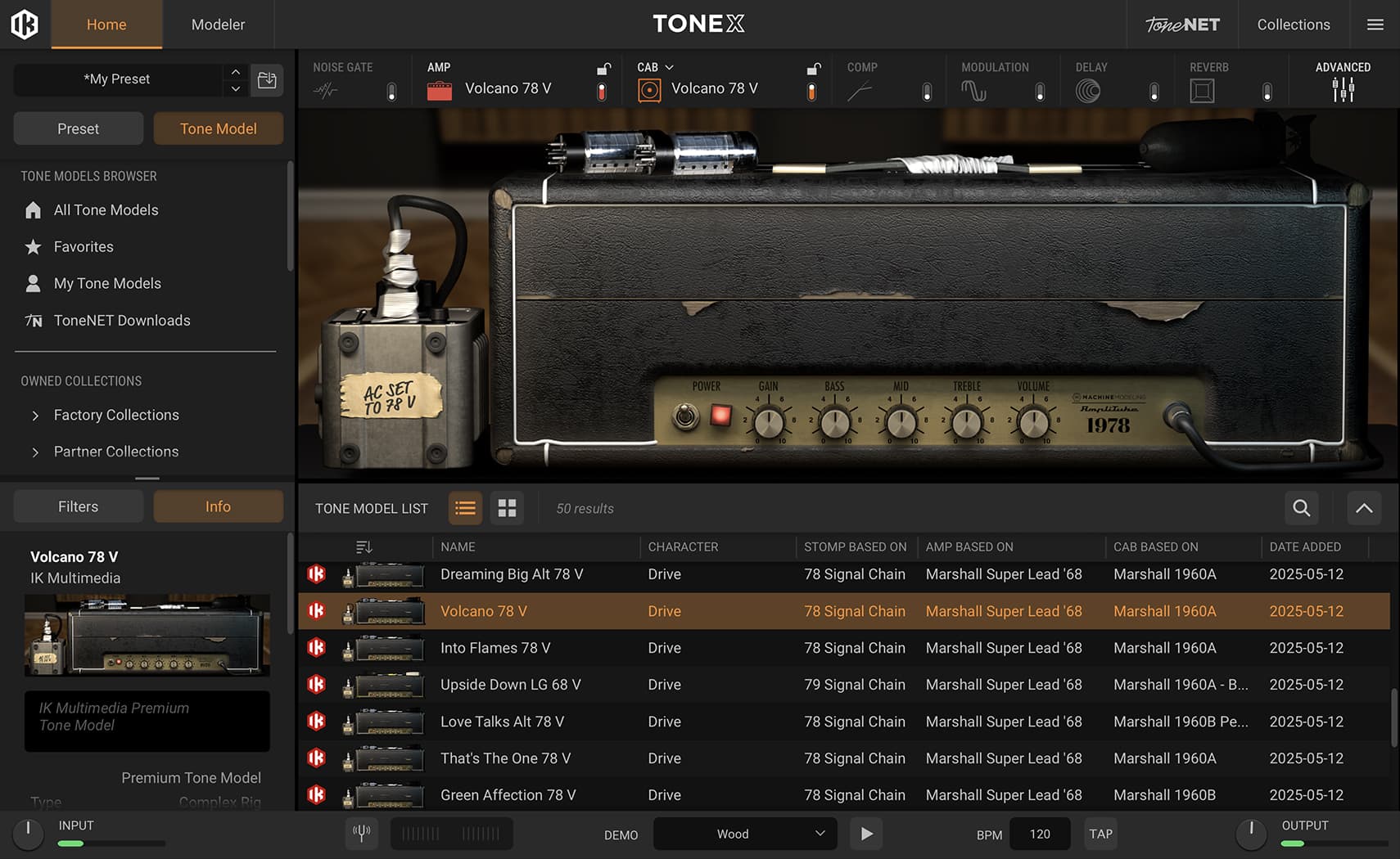 Ik Multimedia Tonex One Brown Sound Ltd Yellow - Gitarrenverstärker-Modellierungssimulation - Variation 3