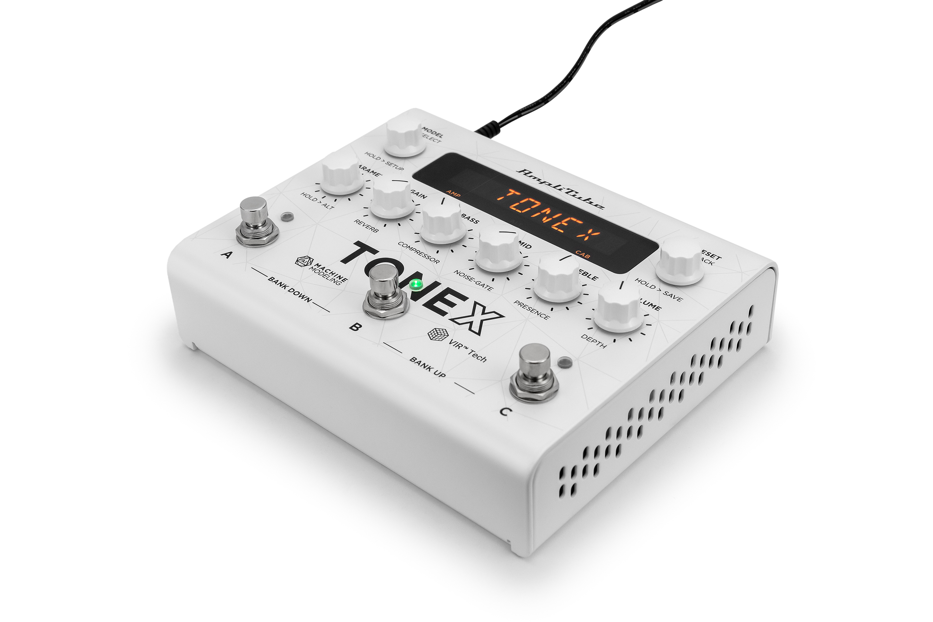 Ik Multimedia Tonex Pedal White Limited Ed - Gitarrenverstärker-Modellierungssimulation - Variation 2