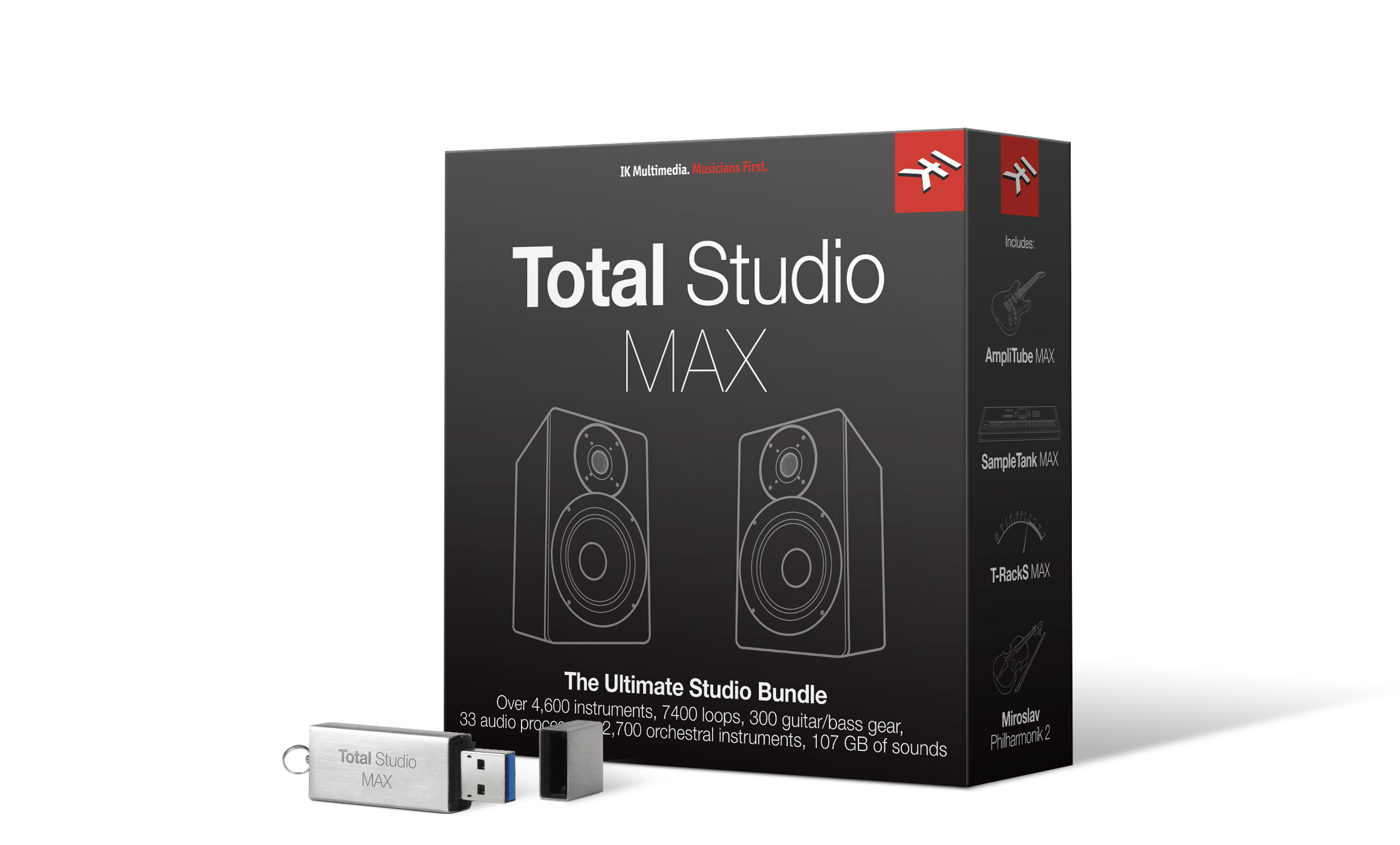 Ik Multimedia Total Studio Max - Virtuellen Instrumente Soundbank - Variation 1