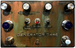 Overdrive/distortion/fuzz effektpedal Industrialectric Generator 7446 Fuzz