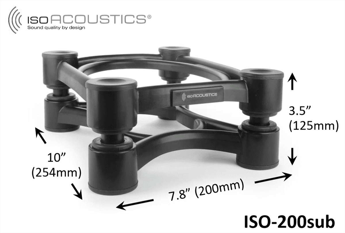 Isoacoustics Iso-200 Sub - Studioständer - Variation 1