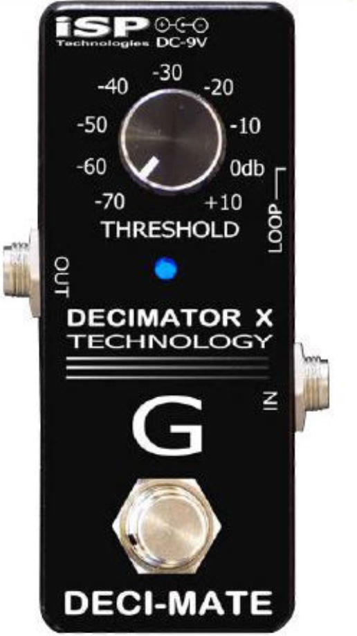 Isp Technologies Deci-mate G Micro Decimator - Kompressor/Sustain/Noise gate Effektpedal - Main picture