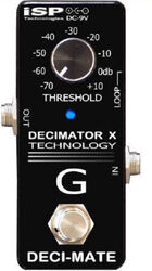 Kompressor/sustain/noise gate effektpedal Isp technologies DECI-MATE G Micro Decimator