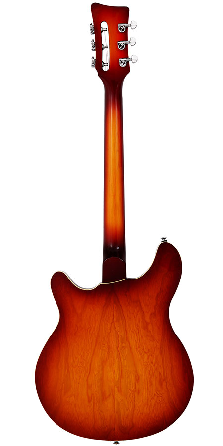 Italia Rimini 6 - Cherry Sunburst - Double Cut E-Gitarre - Variation 2