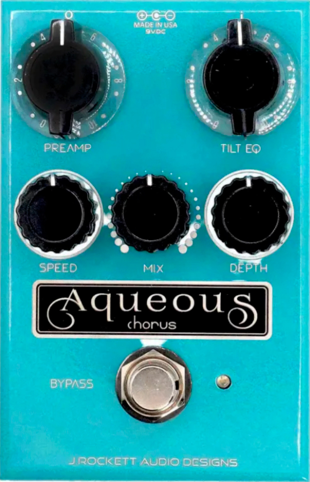 J. Rockett Audio Designs Aqueous Chorus - Modulation/Chorus/Flanger/Phaser & Tremolo Effektpedal - Variation 1