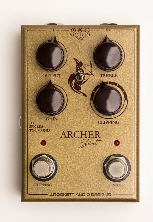 J. Rockett Audio Designs Archer Select Overdrive + Boost - Overdrive/Distortion/Fuzz Effektpedal - Main picture