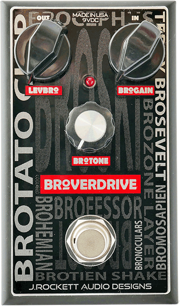 J. Rockett Audio Designs Broverdrive Overdrive - Overdrive/Distortion/Fuzz Effektpedal - Main picture