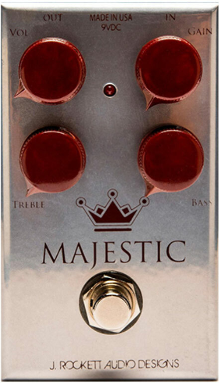 J. Rockett Audio Designs Majestic Overdrive - Overdrive/Distortion/Fuzz Effektpedal - Main picture