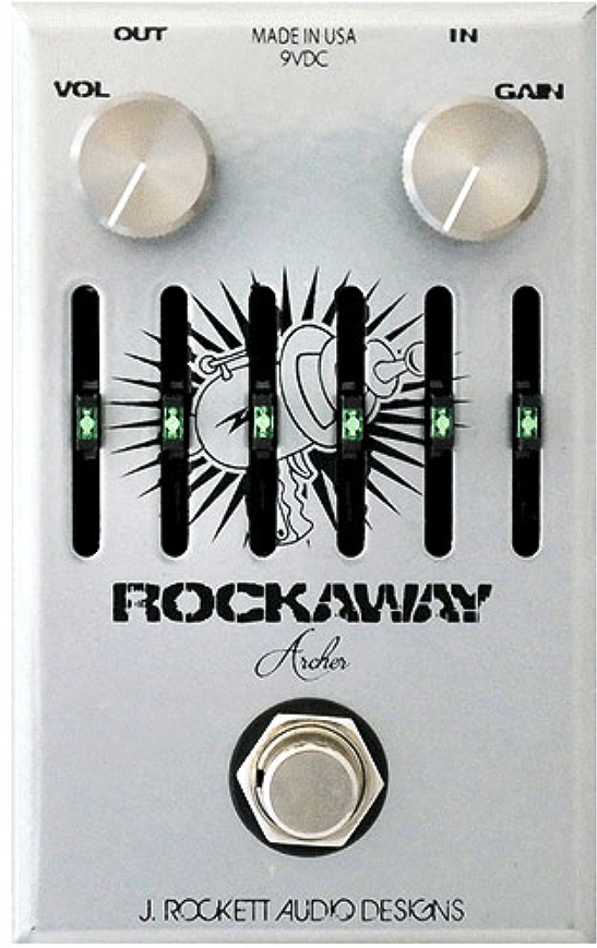 J. Rockett Audio Designs Rockaway Archer Overdrive Eq - Overdrive/Distortion/Fuzz Effektpedal - Main picture