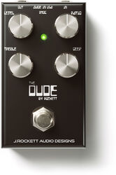 Overdrive/distortion/fuzz effektpedal J. rockett audio designs The Dude V2