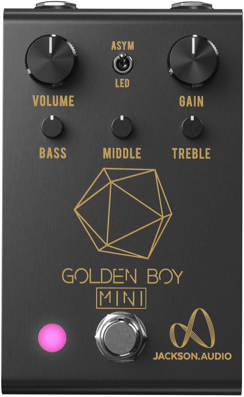 Jackson Audio Golden Boy Mini Black Ltd - Overdrive/Distortion/Fuzz Effektpedal - Main picture