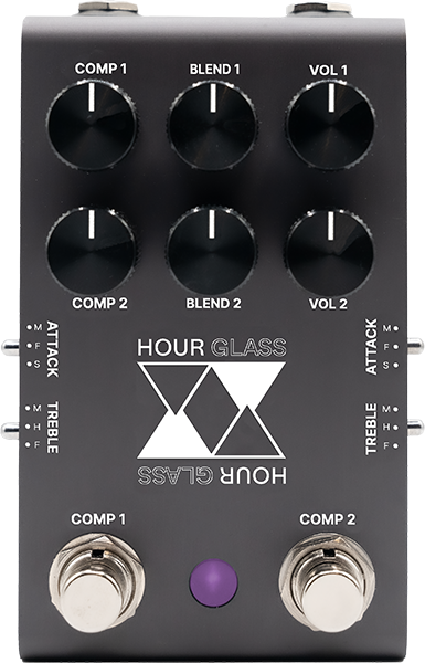 Jackson Audio Hour Glass Double Comp - Kompressor/Sustain/Noise gate Effektpedal - Main picture