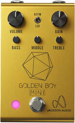 Overdrive/distortion/fuzz effektpedal Jackson audio Golden Boy Mini
