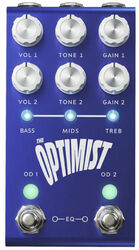 Overdrive/distortion/fuzz effektpedal Jackson audio The Optimist Overdrive