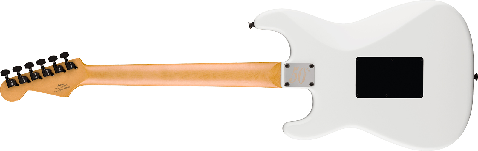 Jackson Adrian Smith Sc1 50th Ann. Mex Ltd Signature Hss Dimarzio Fr Mn - White - E-Gitarre in Str-Form - Variation 1