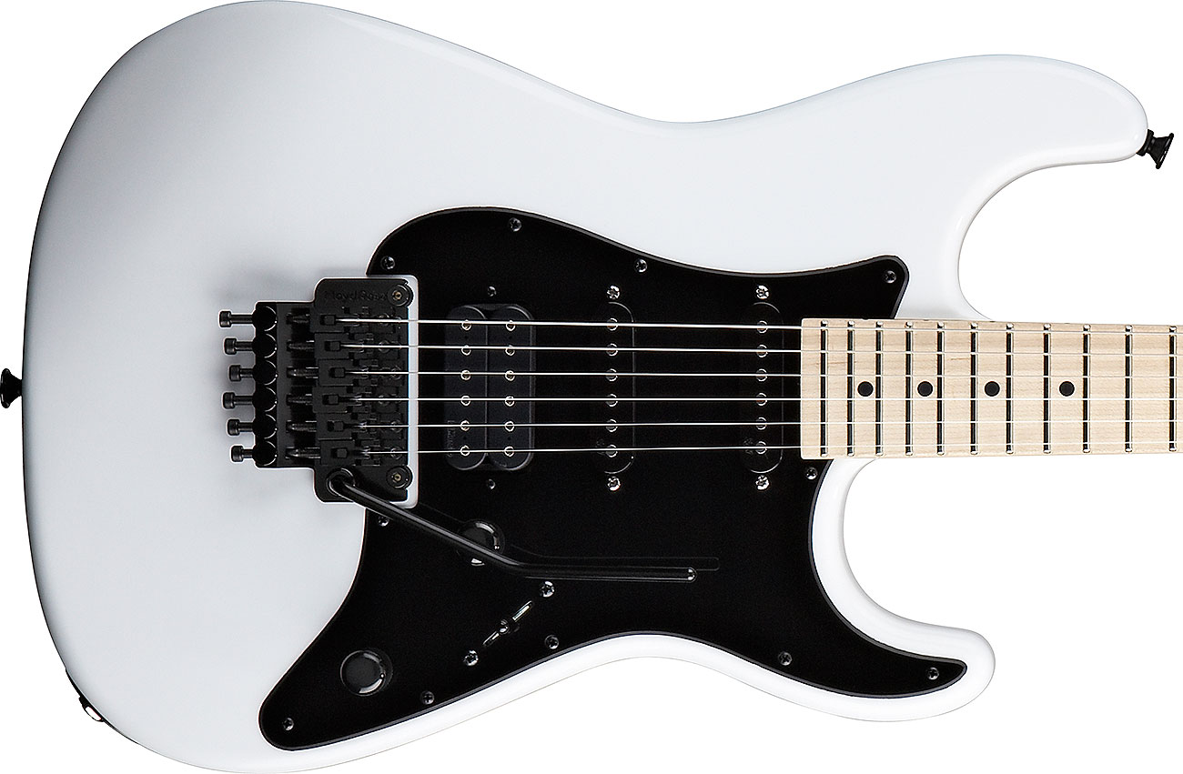 Jackson Adrian Smith San Dimas Sdx Signature Hss Fr Mn - Snow White - E-Gitarre in Str-Form - Variation 2