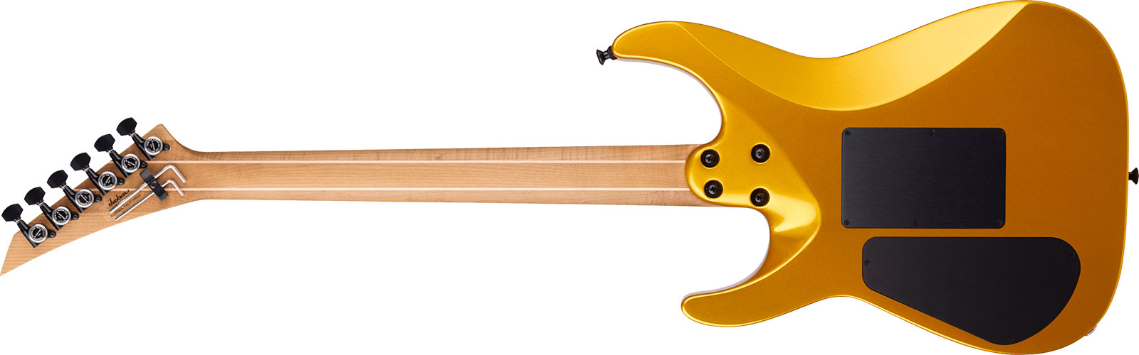Jackson American Virtuoso Usa 2h Seymour Duncan Fr Eb - Gold Rush - E-Gitarre aus Metall - Variation 1