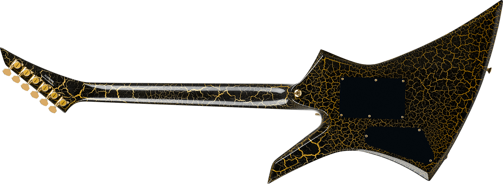 Jackson Brandon Ellis Kelly Ke27 Signature Pro Plus Hs Seymour Duncan Fr Mn - Gold Crackle - E-Gitarre aus Metall - Variation 1
