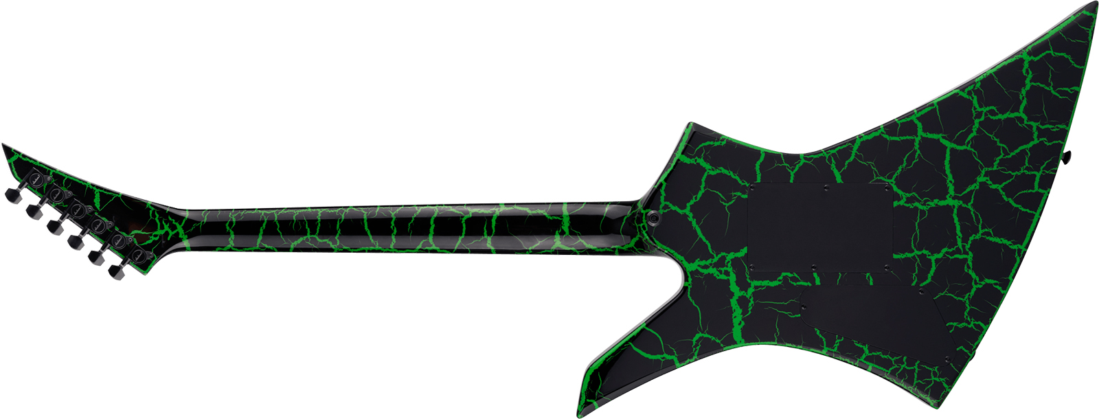 Jackson Brandon Ellis Kelly Pro Signature 1h Seymour Duncan Fr Eb - Green Crackle - E-Gitarre aus Metall - Variation 1