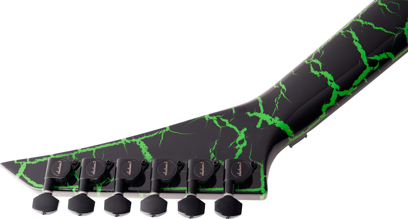 Jackson Brandon Ellis Kelly Pro Signature 1h Seymour Duncan Fr Eb - Green Crackle - E-Gitarre aus Metall - Variation 3