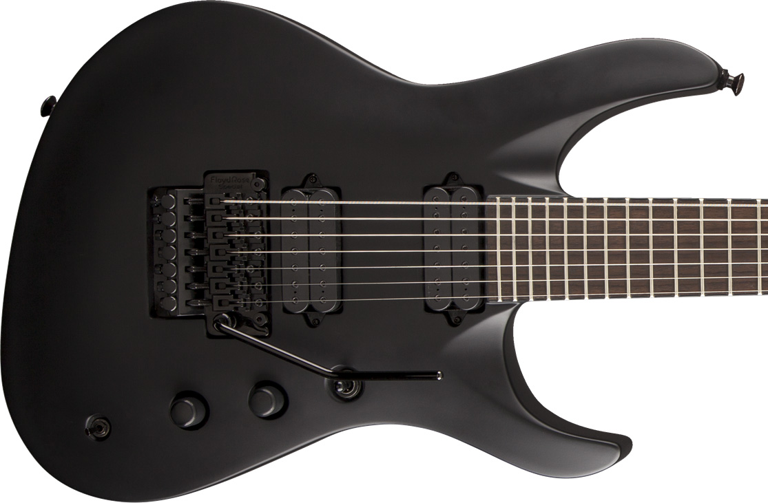 Jackson Chris Broderick Soloist 7 Pro - Satin Black - 7-saitige E-Gitarre - Variation 2