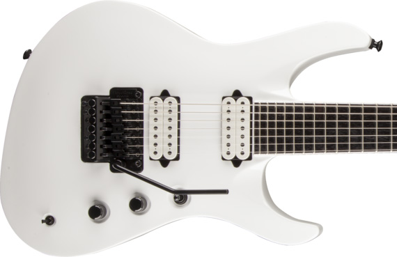Jackson Chris Broderick Soloist 7 Pro Hh Dimarzio Fr Rw - Snow White - 7-saitige E-Gitarre - Variation 2