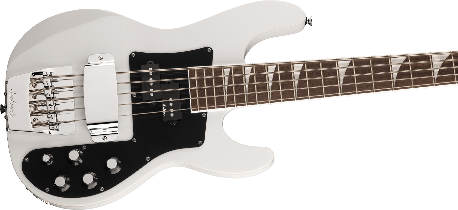 Jackson Concert Bass Cbxnt Dx Iv Active Lau - Snow White - Solidbody E-bass - Variation 2