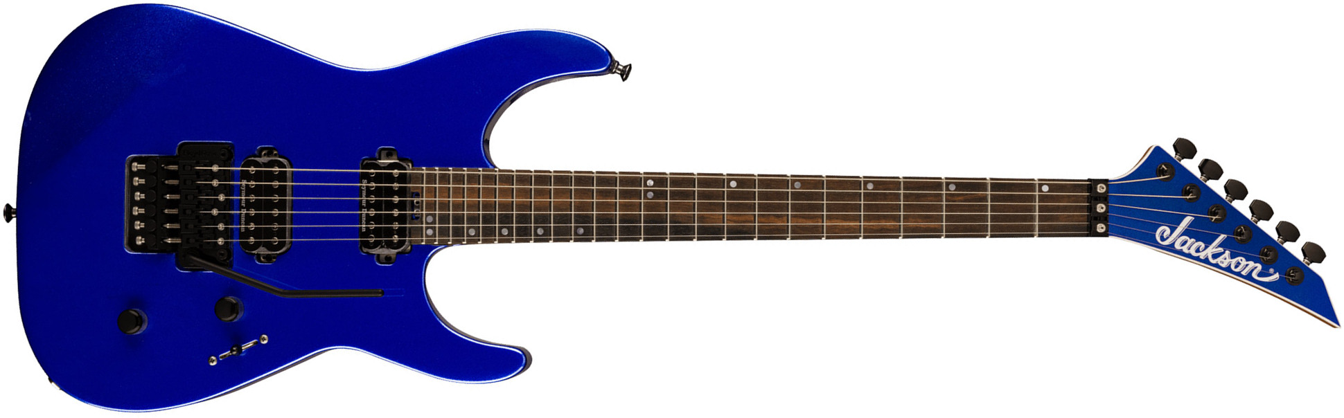 Jackson American Virtuoso 2h Seymour Duncan Fr Eb - Mystic Blue - E-Gitarre in Str-Form - Main picture