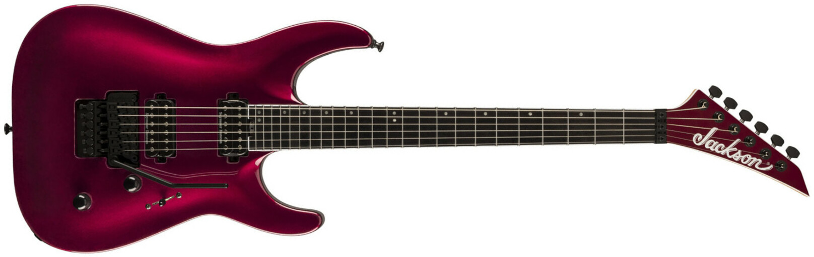 Jackson Dinky Dka Pro Plus 2h Seymour Duncan Fr Eb - Oxblood - E-Gitarre in Str-Form - Main picture