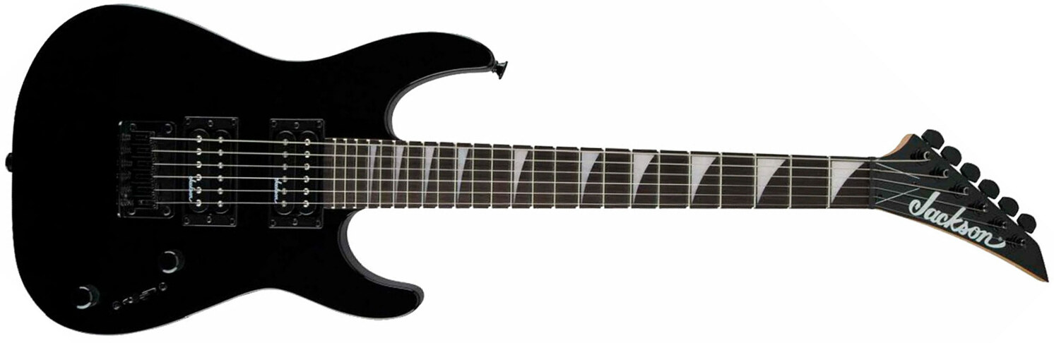 Jackson Dinky Minion Js1x Diapason Court 2h Ht Ama - Black - E-Gitarre für Kinder - Main picture