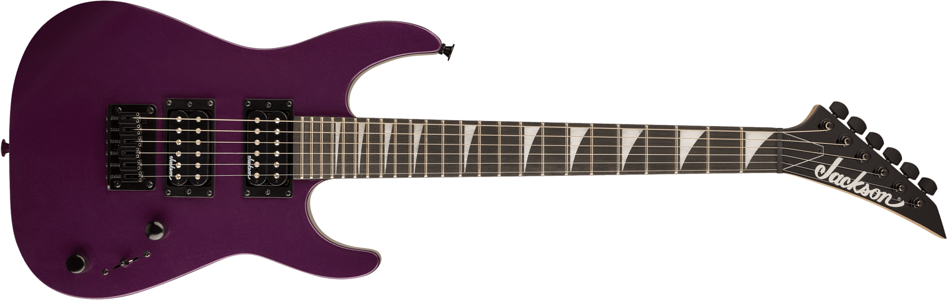 Jackson Dinky Minion Js1x Shsc 2h Ht Ama - Pavo Purple - E-Gitarre für Kinder - Main picture