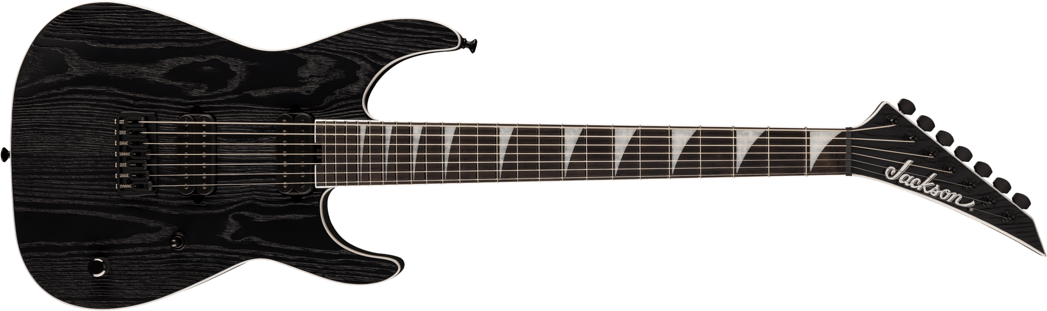 Jackson Jeff Loomis Soloist Sl7 Ht Pro Signature 7c 2h Seymour Duncan Eb - Black Ash - Bariton E-Gitarre - Main picture