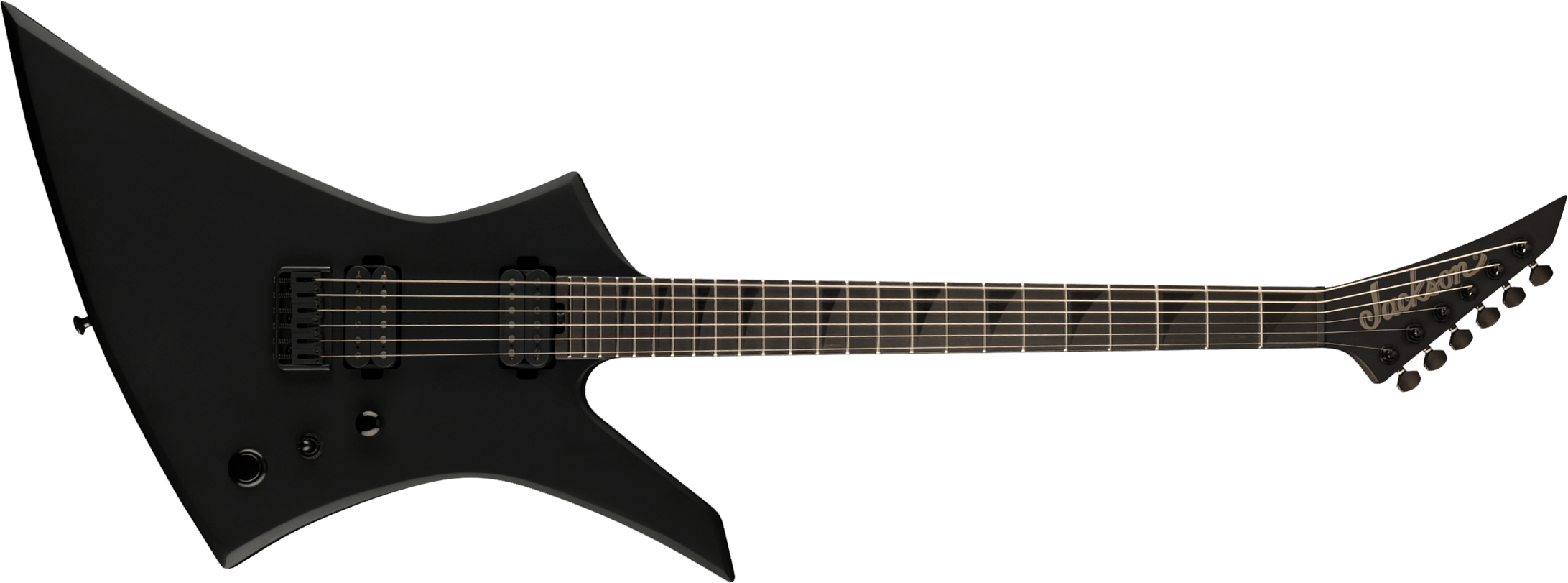 Jackson Kelly Ht6  Baritone Pro Plus Xt 2h Seymour Duncan Ht Eb - Satin Black - Bariton E-Gitarre - Main picture