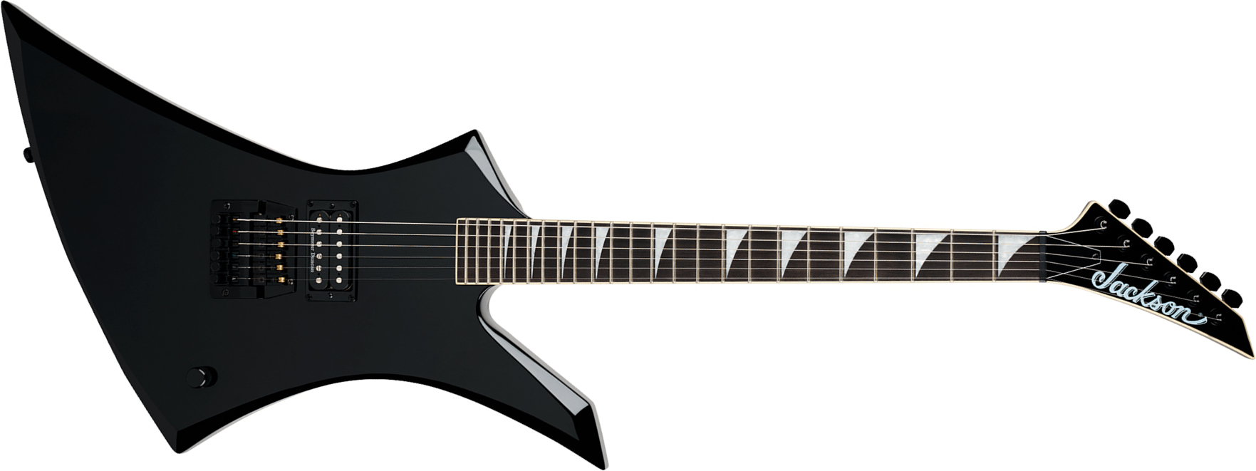 Jackson Marty Friedman Kelly Ke1 Legend Ltd Signature 1h Seymour Duncan Fr Eb - Black - E-Gitarre aus Metall - Main picture