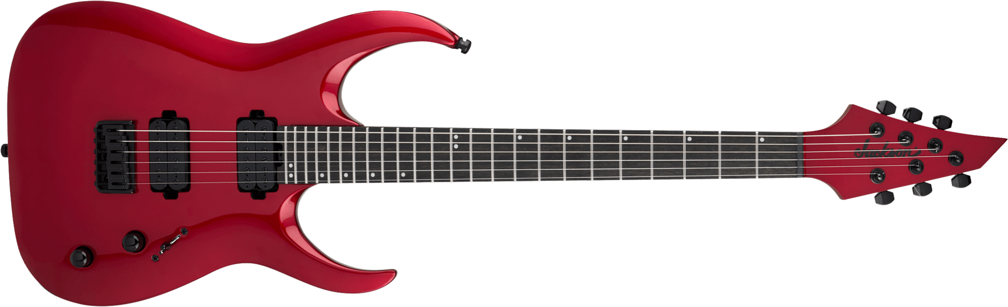 Jackson Misha Mansoor Juggernaut Ht6 Signature 2h Ht Eb - Red Crystal - Signature-E-Gitarre - Main picture