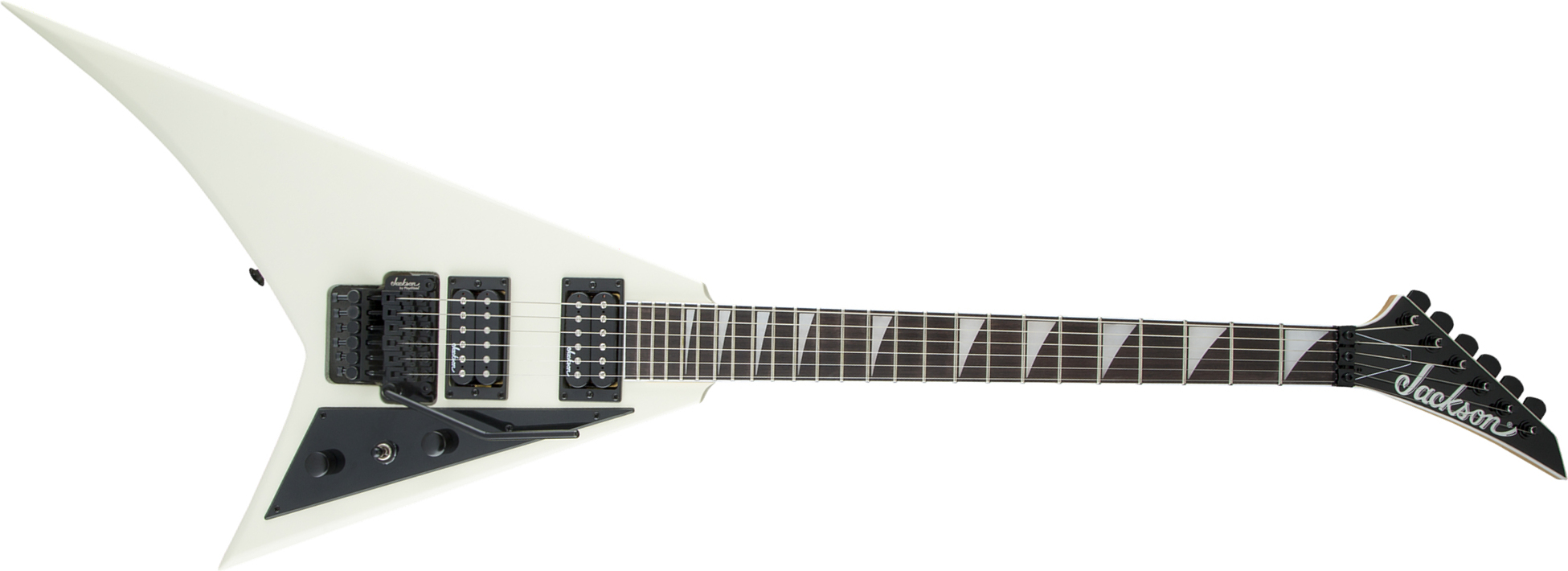 Jackson Randy Rhoads Js32 2h Fr Ama - Ivory - E-Gitarre aus Metall - Main picture