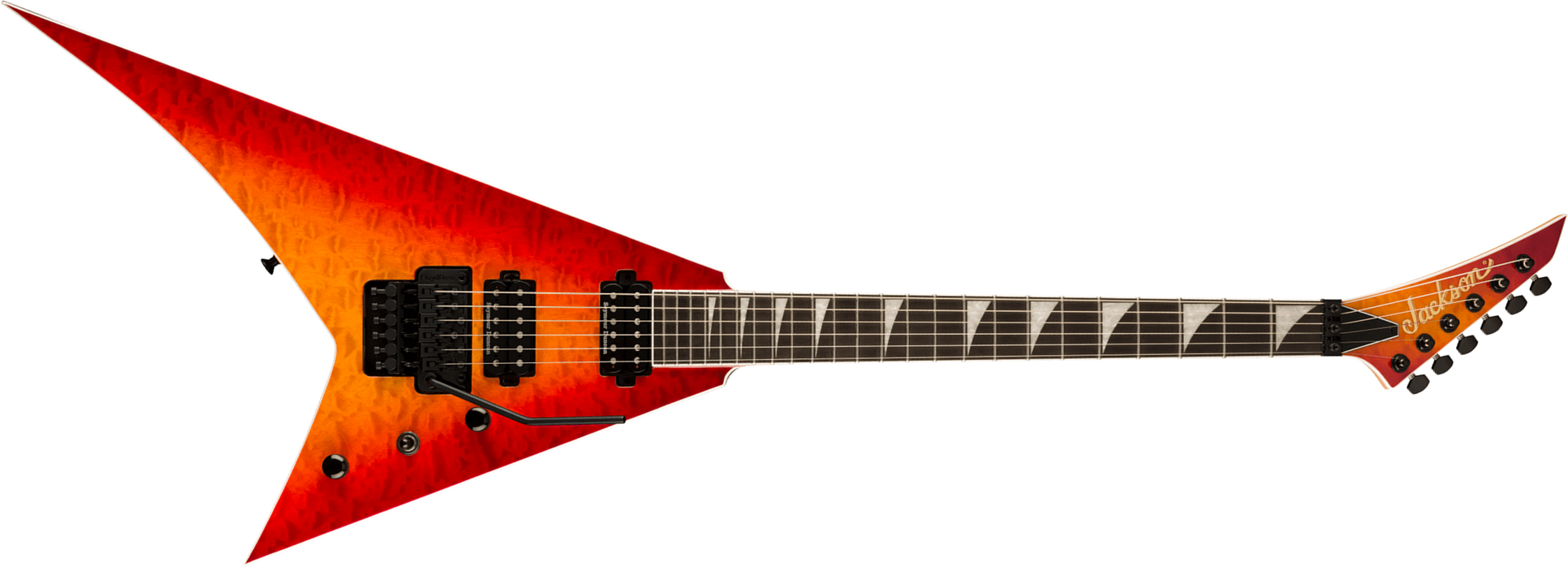 Jackson Rhoads Rr24ps Pro Plus 2h Seymour Duncan  Fr Eb - Firestorm - E-Gitarre aus Metall - Main picture