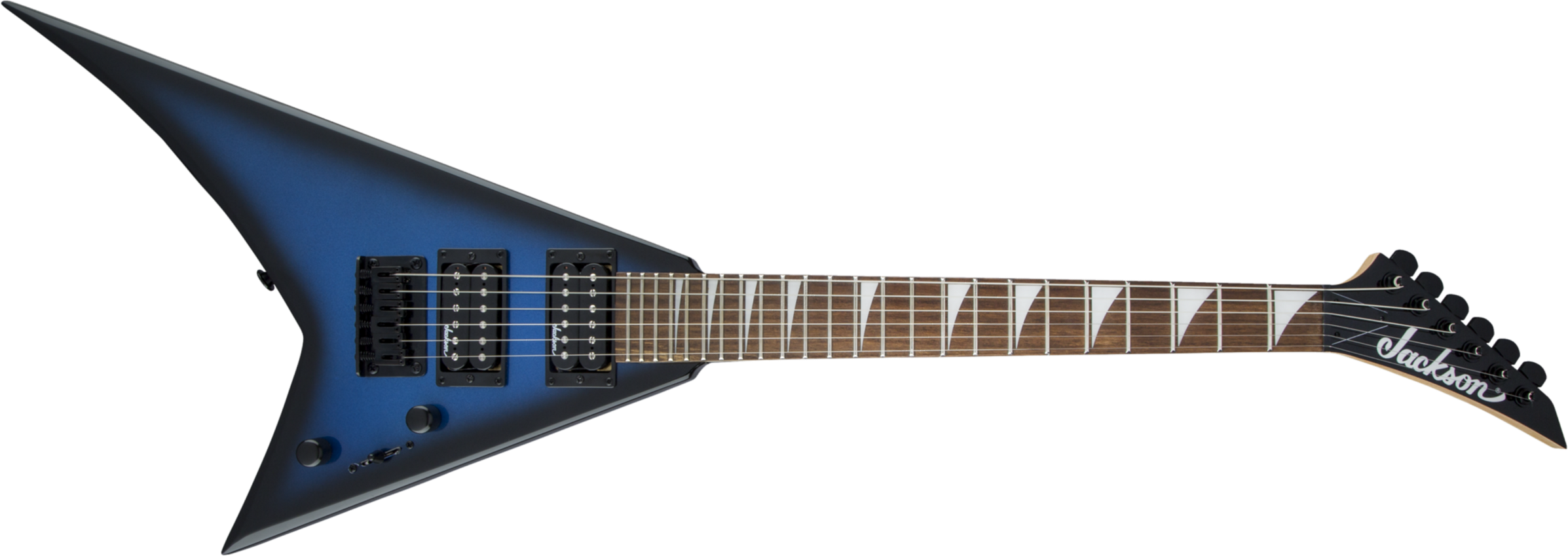 Jackson Rr Minion Js1x - Metallic Blue Burst - E-Gitarre für Kinder - Main picture