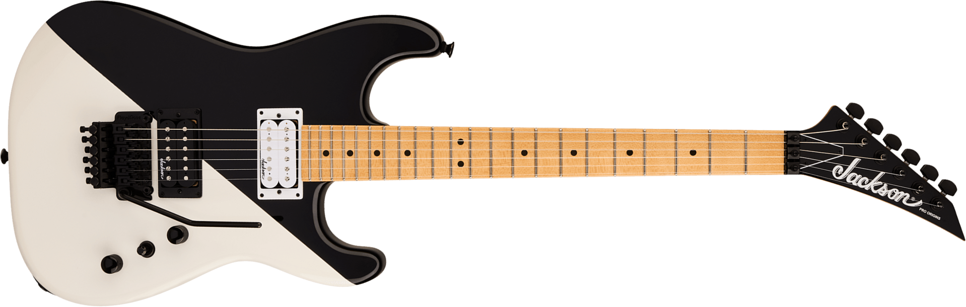 Jackson San Dimas Sd1 Hh Fr Mpl Pro Origins 1985 Mex 2h Fr Mn - Two Face - E-Gitarre in Str-Form - Main picture
