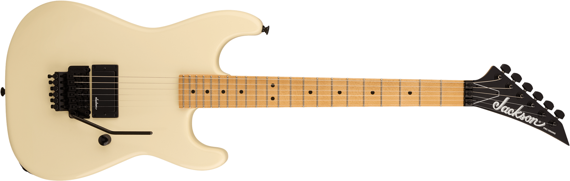 Jackson San Dimas Sd1a H Fr Mpl Pro Origins 1985 Mex 1h Fr Mn - Vanilla Shake - E-Gitarre in Str-Form - Main picture