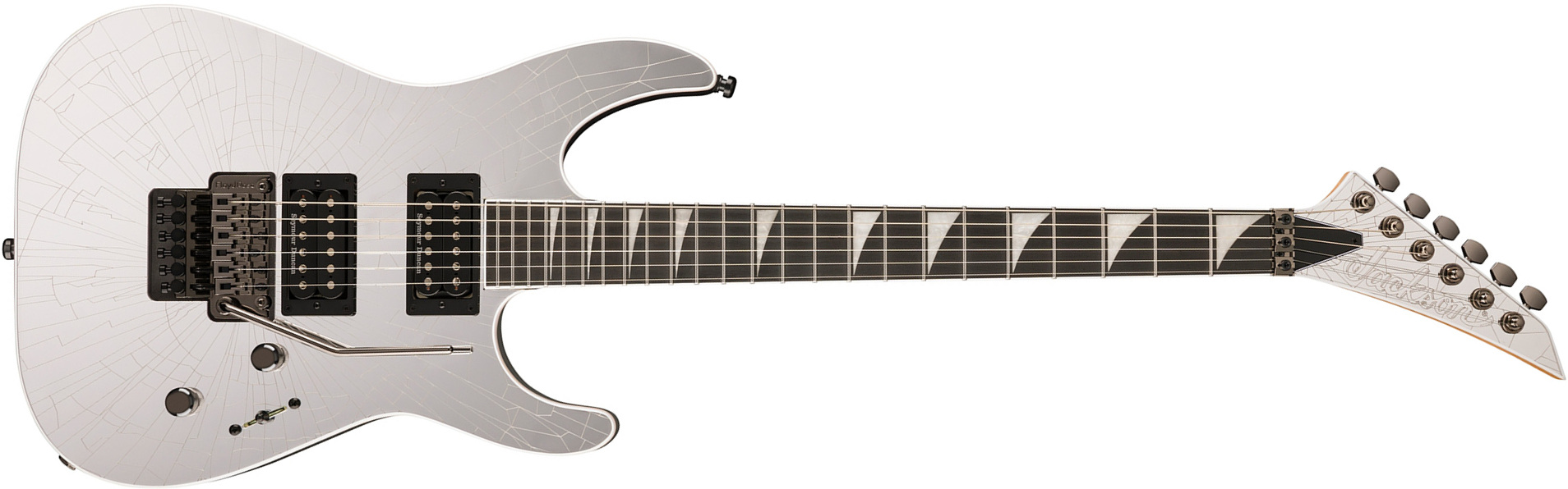 Jackson Soloist Sl2 Pro Plus 2h Seymour Duncan Fr Eb - Shattered Mirror - E-Gitarre in Str-Form - Main picture